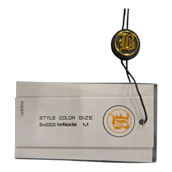 BAGAZIO MEN'S PURE WHITE/BLACK SHORT SLEEVE FASHION ABSTRACT SHIRT.BM2303. - Picture 7 of 9